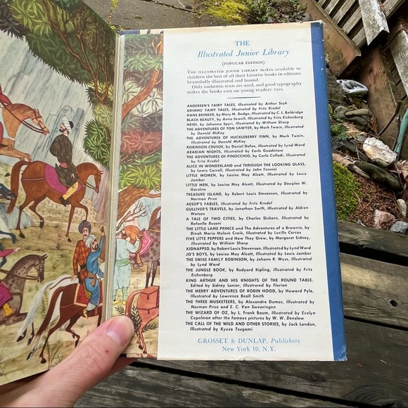 Vintage Arabian Nights Hardcover Book 1946 1st Edition Junior Library - Picture 5 of 16